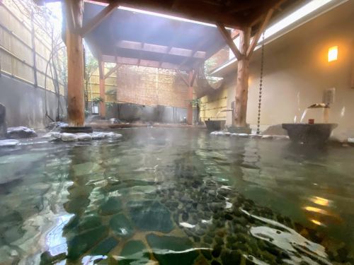 石和温泉郷 旅館深雪温泉 宿泊記 なんと毎分1415L!圧倒的湯量を誇る自家源泉の宿に一人泊