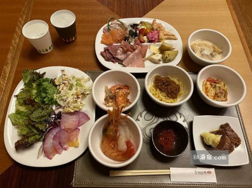 阿寒湖温泉 あかん湖鶴雅ウィングス 宿泊 その2 お食事編