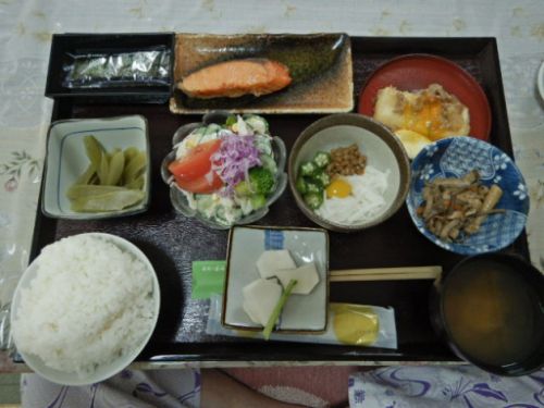 古遠部温泉(朝食編)㋩