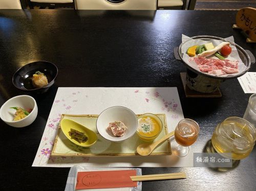 名剣温泉 宿泊 その2 お食事編