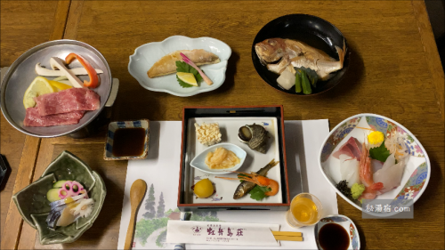 虹岳島温泉 虹岳島荘 宿泊 その2 お食事編