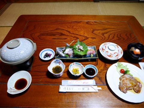 熱海温泉 旅館静香 夕食 ③
