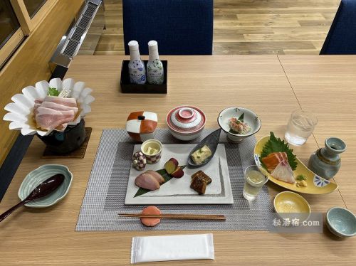 奥日光湯元温泉 スパビレッジカマヤ別館 湯恵山荘 宿泊 その2 お食事編