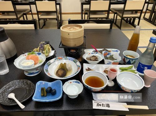 【栃木】奥鬼怒温泉郷 加仁湯温泉 ホテル加仁湯 宿泊 その2 お食事編