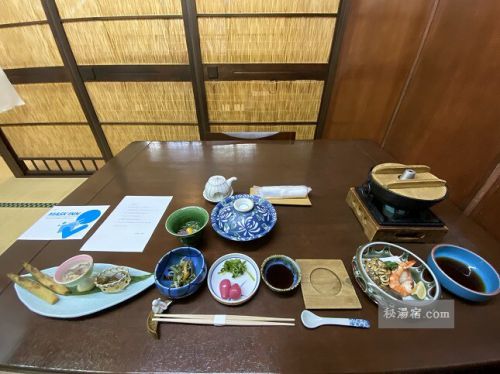【福島】高湯温泉 吾妻屋 宿泊 その2 お食事編