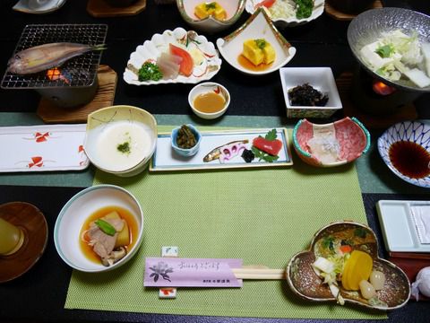 奥天竜不動温泉 佐和屋 朝食・感想 ④
