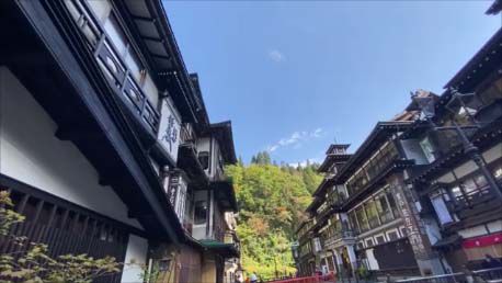 【2020秋の東北車旅16日間11日目】紅葉の名所「鳴子峡」とレトロな温泉街「銀山温泉」この旅16日間で唯一1日晴れた日が景色を眺める1日
