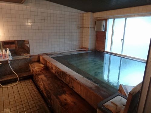 川湯温泉 山水館 川湯みどりや ①系列店「まつや」さんのお風呂