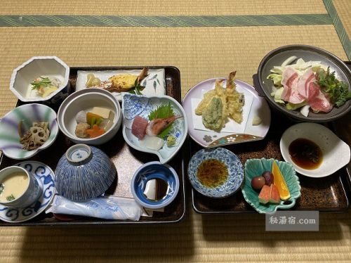 【宮城】鎌先温泉 最上屋旅館 宿泊 その2 お食事編