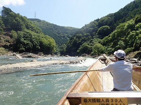 亀岡温泉 保津川下り 京都府 一人旅