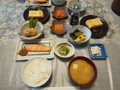 信州美ヶ原温泉、御宿石川、16回目の朝食