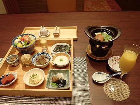 翠泉 湯の花温泉 朝食