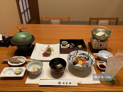 【群馬】草津温泉 奈良屋 宿泊 その2 お食事編