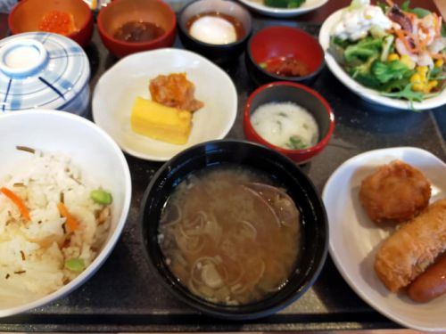 天然温泉剱の湯 ドーミーイン富山 ~朝食編~