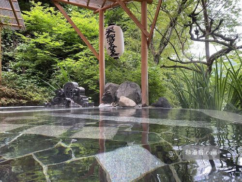 【長野】沓掛温泉 満山荘 宿泊 その3 お風呂編