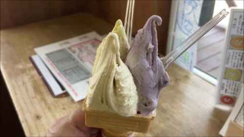 【北海道源泉かけ流し温泉めぐりと世界一のジェラート】ヌルヌルアルカリ単純泉 女満別温泉 湯元山水 美肌の湯と網走の人気アイスクリーム ジェラテリア Rimo