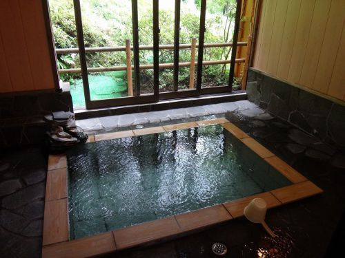 四万温泉 春木亭 なかざわ旅館 ②2ヶ所の貸切露天