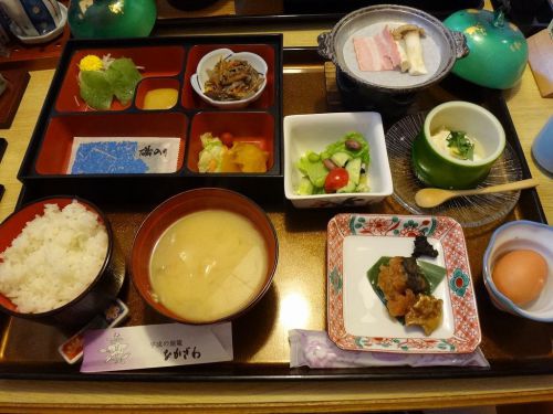 四万温泉 春木亭 なかざわ旅館 ⑤朝食と温泉街散歩