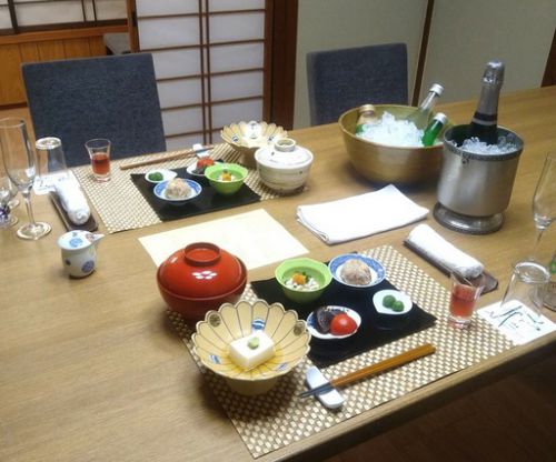 新潟魚沼、湯之谷温泉、友家ホテル、28度目、少なめコースの夕食
