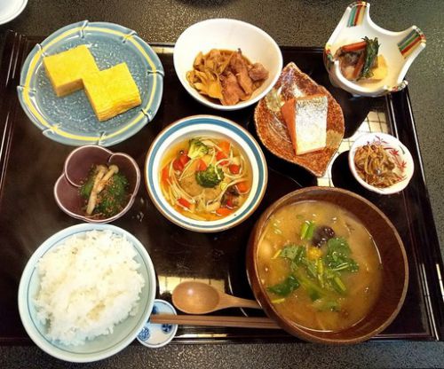 群馬県四万温泉、長静館、30回目の朝食