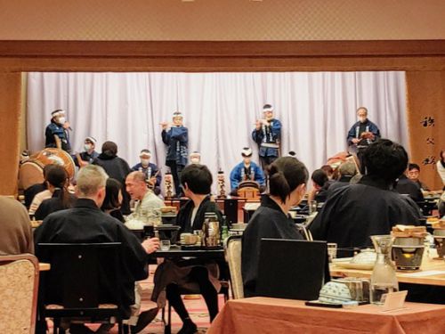 秩父温泉「ホテル美やま」(1)新春お囃子ショー〔埼玉県秩父市〕