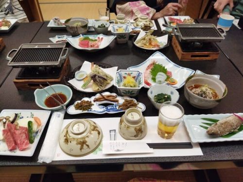 平湯温泉 たなか お食事編