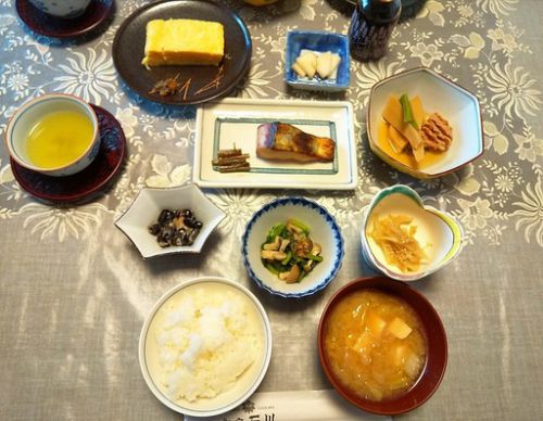 信州美ヶ原温泉、御宿石川、19回目の朝食