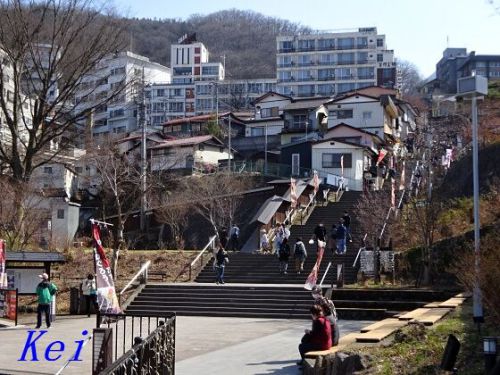 伊香保温泉石段街(7)四季彩、アヒル神社、射的 〔群馬県渋川市〕