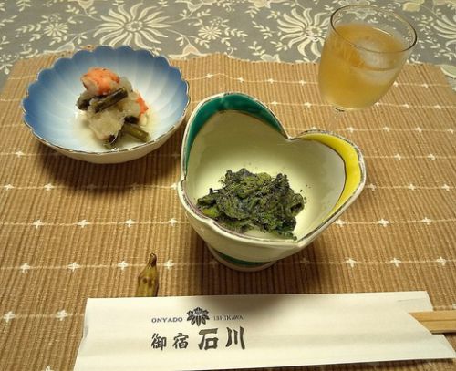 信州松本、美ヶ原温泉、御宿石川、20回目、夕食