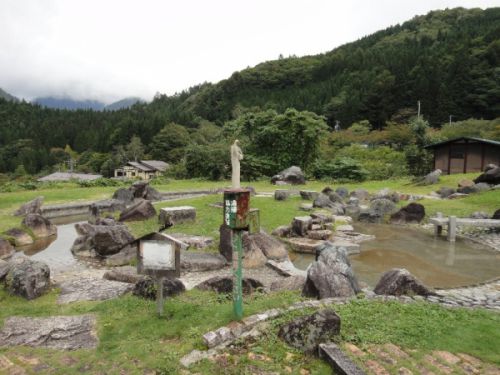 新穂高温泉 足洗の湯