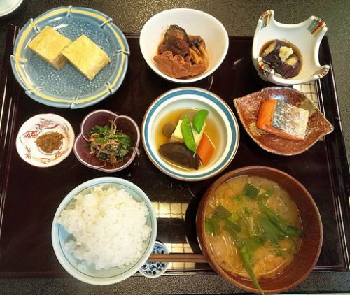 群馬県四万温泉、長静館 33回目 朝食