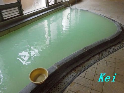グリーンパール那須(4)1階大浴場・白濁硫黄泉〔栃木県那須町〕