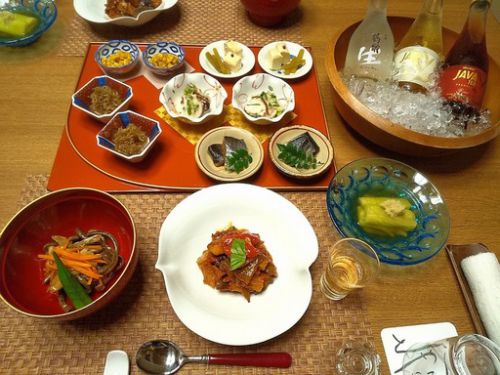 新潟県魚沼、湯之谷温泉郷、大湯温泉友家ホテル、33回目 スタンダード夕食