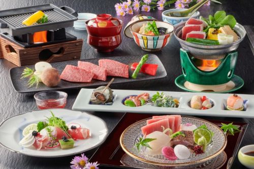 かつうら御苑 日帰りプラン 【日帰り温泉+ご夕食】熊野の恵みをつめこんだ「熊野会席」